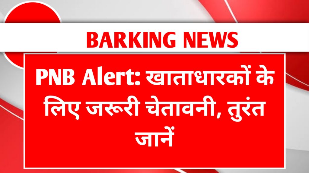 PNB Bank Alert